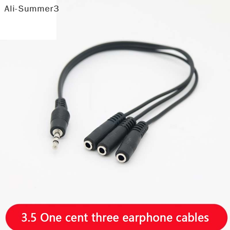Earphone Splitter Jack - Adattatore splitter audio per cuffie multi