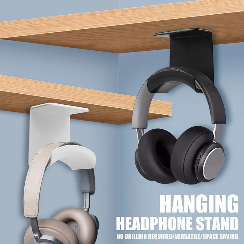 Headphone Stand Desk - Supporto Universale Adesivo per Cuffie, Montaggio