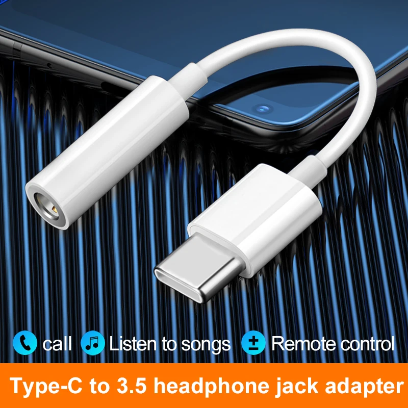 Usb C Earphone - Adattatore da USB C a jack