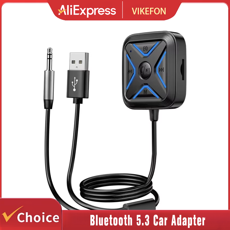 Bluetooth Adapter Receiver - Adattatore Bluetooth 5.3 Universale per Auto