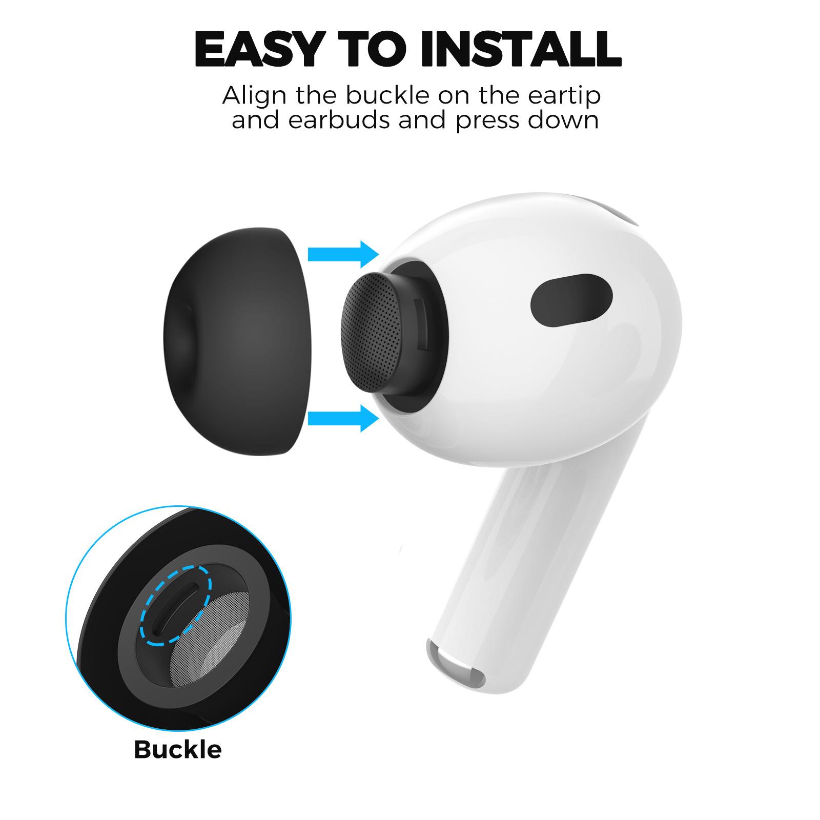 Silicone Ear Tip Replacement - Per AirPods Pro 3 XDcase 4