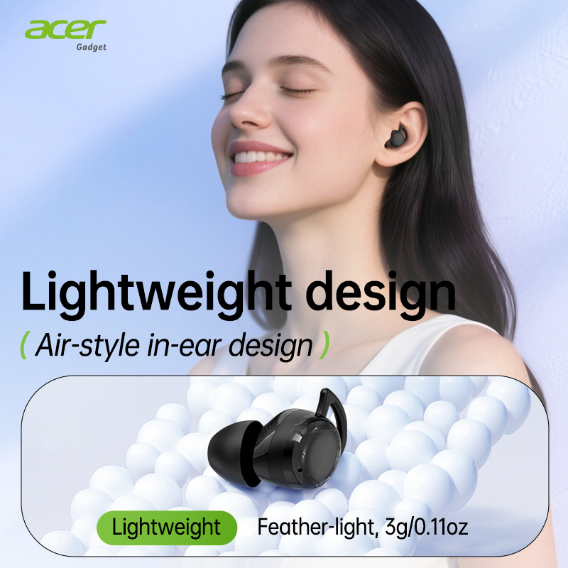Sports Earphone Hook - Auricolari Bluetooth Originali Acer OHR557 con