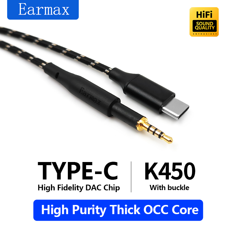 Usb C Earphone - Per AKG Q460 K480 K450 K452