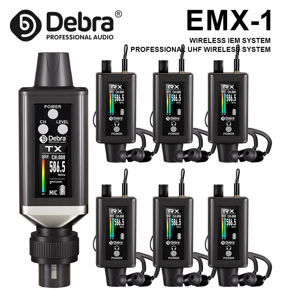 In Ear Monitor Iem - Sistema di monitoraggio wireless Debra Audio
