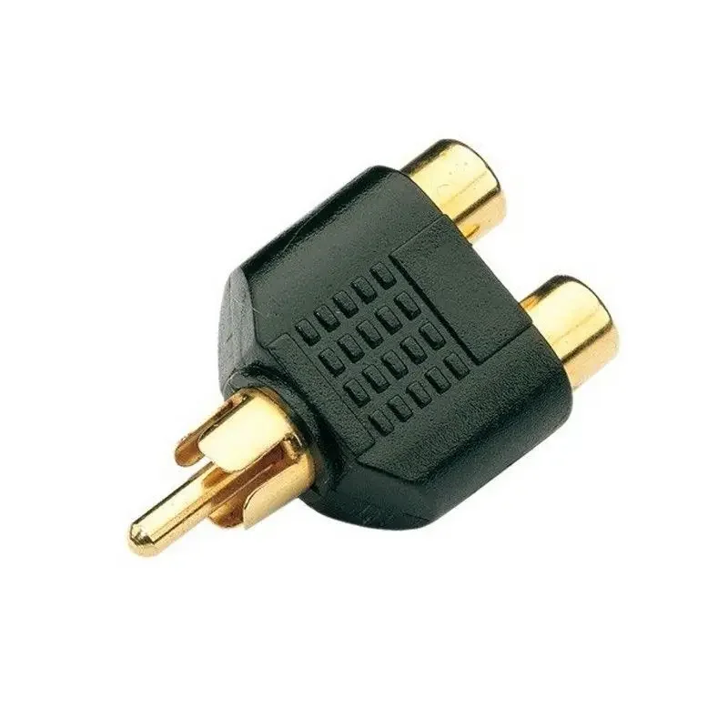 Audio Splitter Y - Lotto 10/100PCS RCA Splitter AV Audio