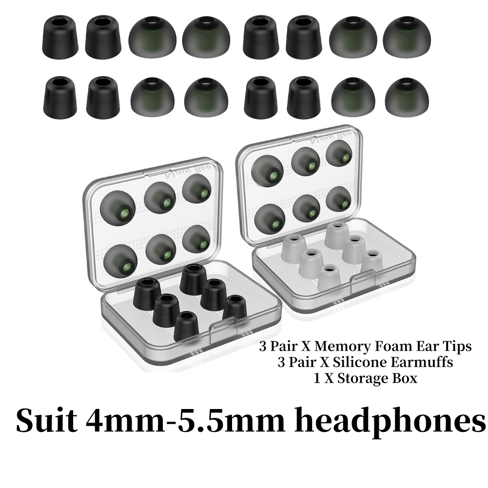 Earphone Foam Tip - Suggerimenti per le orecchie In Memory