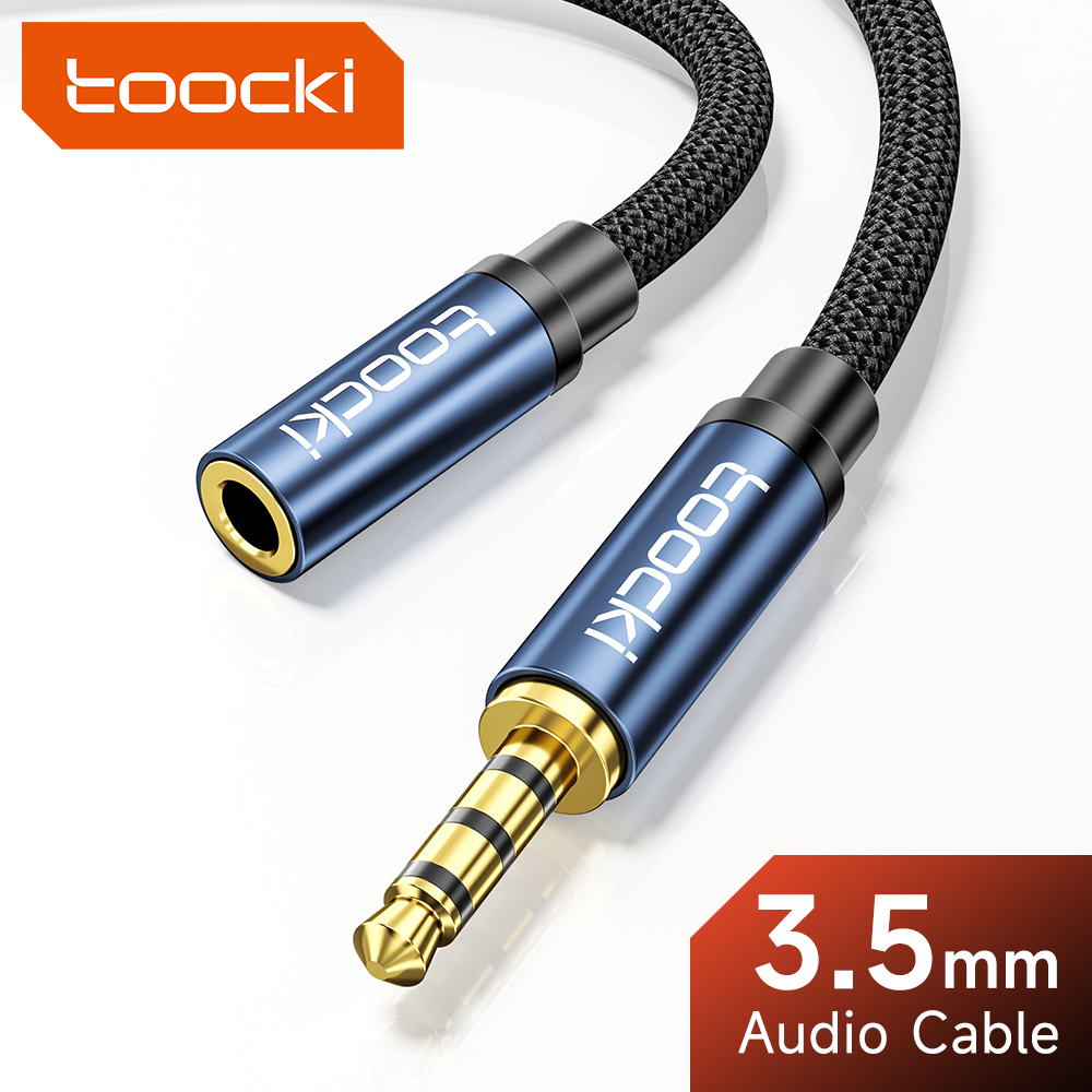 Cable Extension 3.5 - Toocki Cavo Aux Jack da 3,5