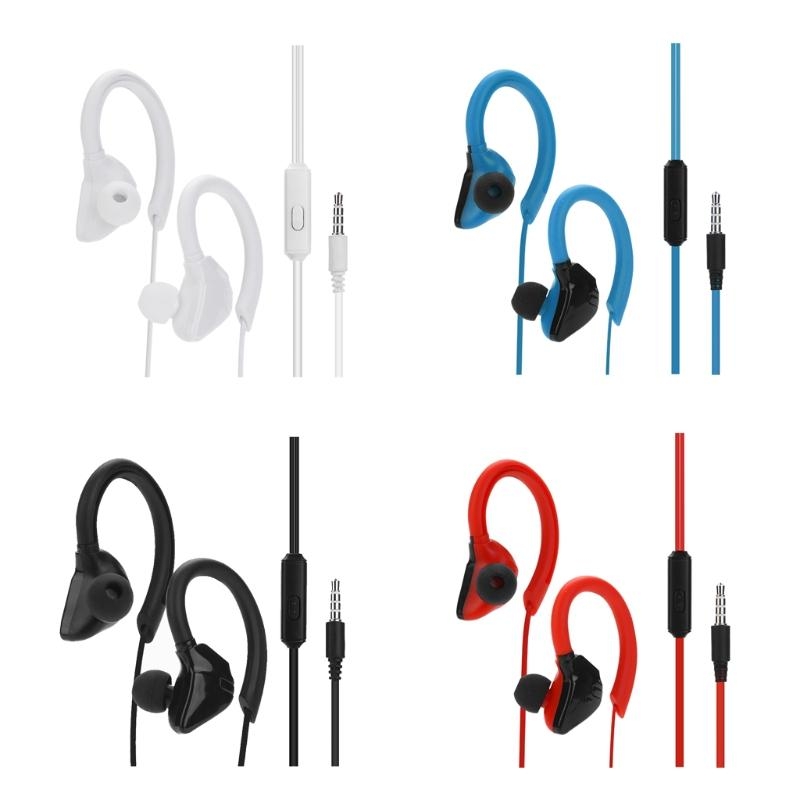 Wired Earphone Mic - Auricolari auricolari cablati sportivi con bassi