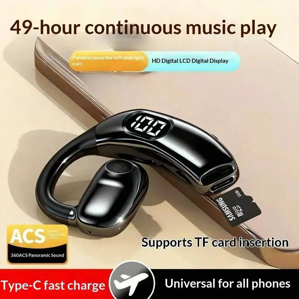 Bluetooth Headset On Ear - Cuffie Bluetooth Wireless con Microfono, Supporto