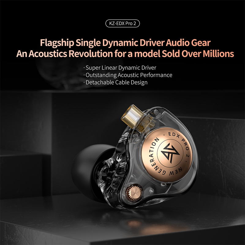 KZ EDX Pro 2 Driver dinamico u - In Ear Monitor Iem recensione e prezzo