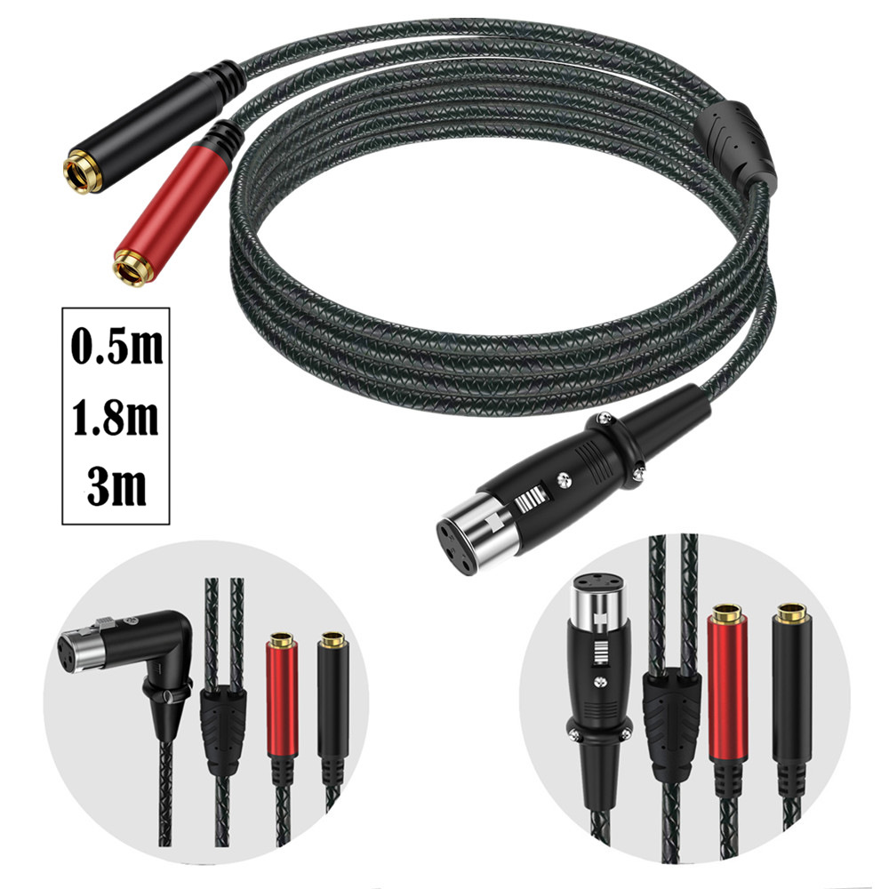 Cavo Splitter Audio Y da XLR F - Earphone Splitter Jack recensione e prezzo