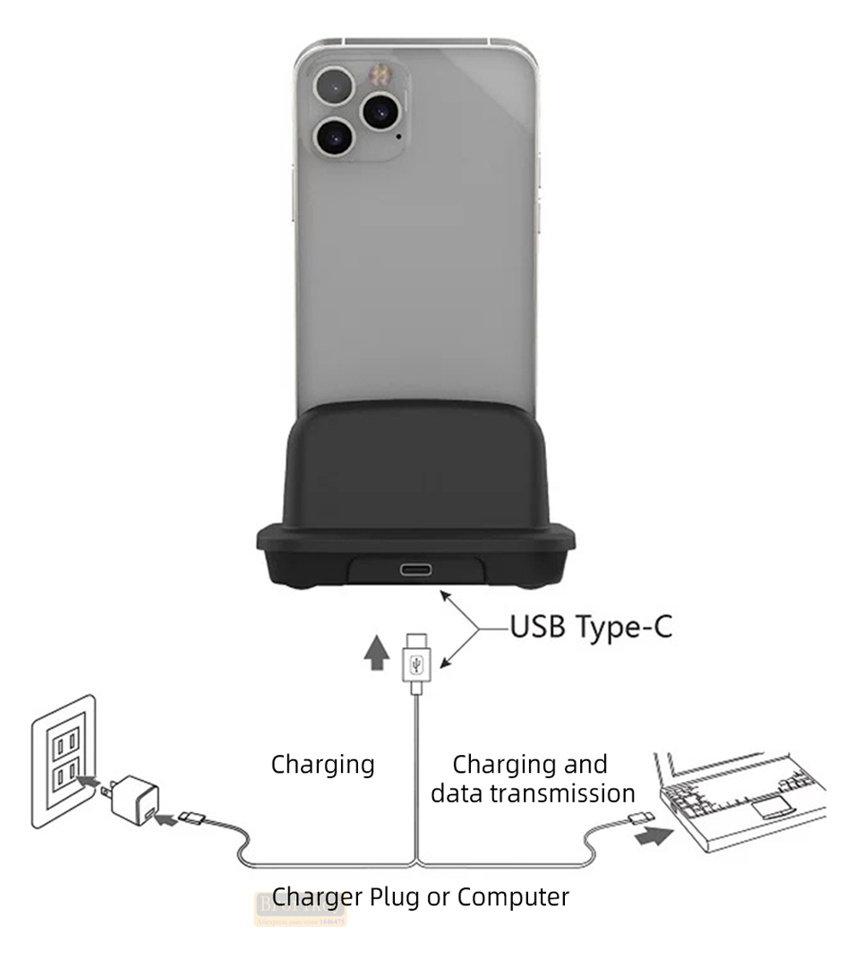 Supporto di ricarica wireless  - Usb C Earphone recensione e prezzo