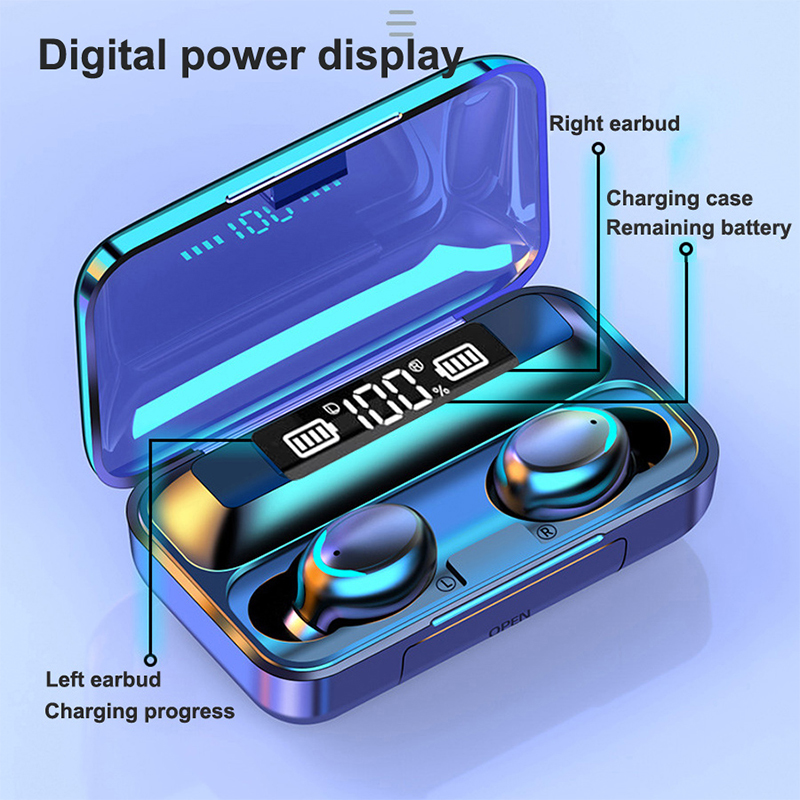 2026 F9 Auricolari wireless LE - Wireless Earbuds Tws recensione e prezzo