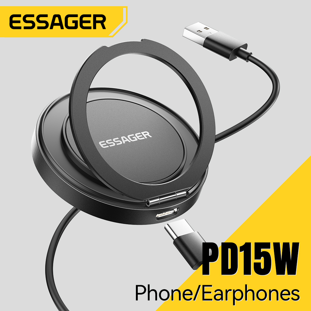 Essager Caricabatterie wireles - Usb C Earphone recensione e prezzo