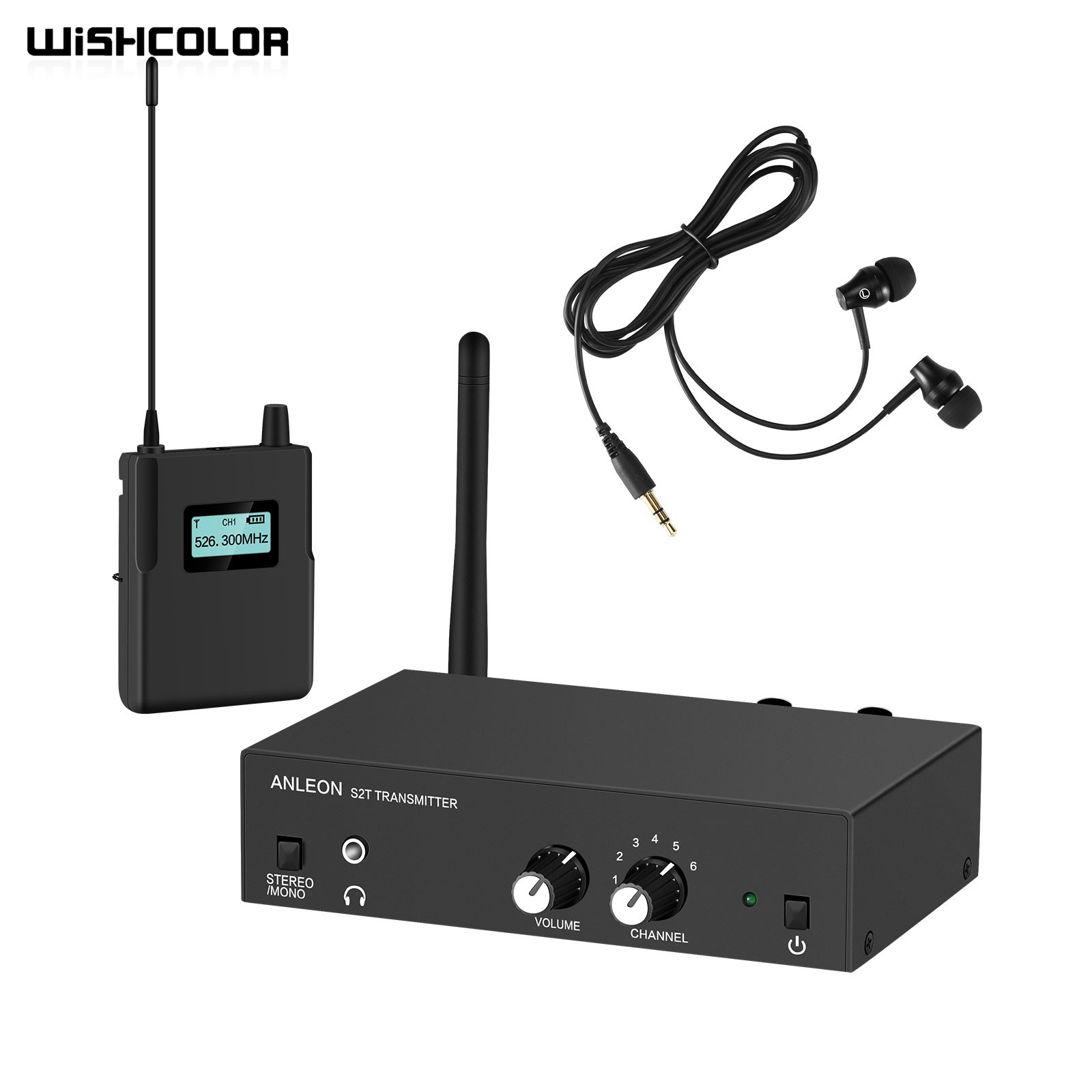 Wishcolor ANLEON S2 526-535MHz - In Ear Monitor Iem recensione e prezzo