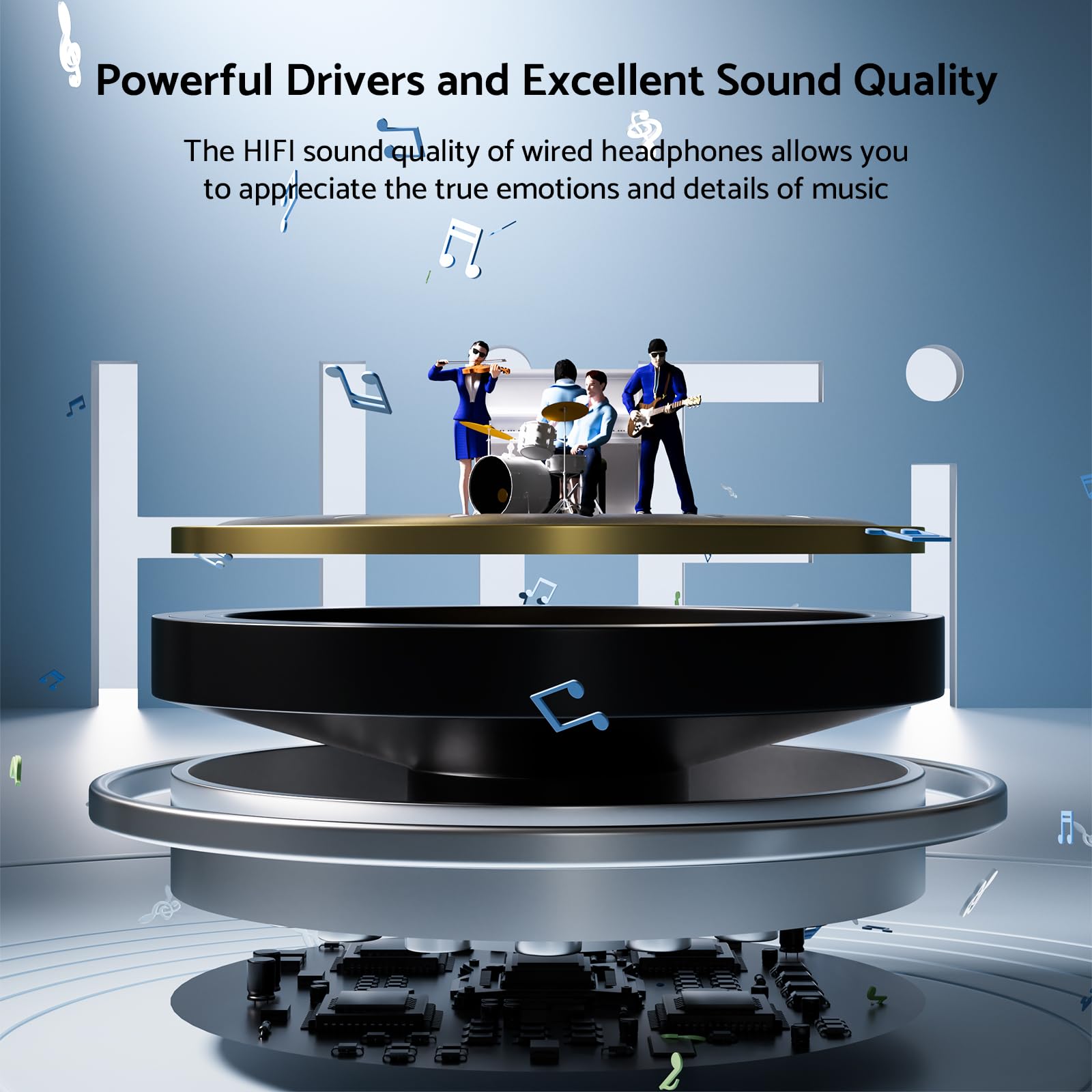 Tipo C 3.5mm HIFI Stereo Auric - Wired Earphone Mic recensione e prezzo