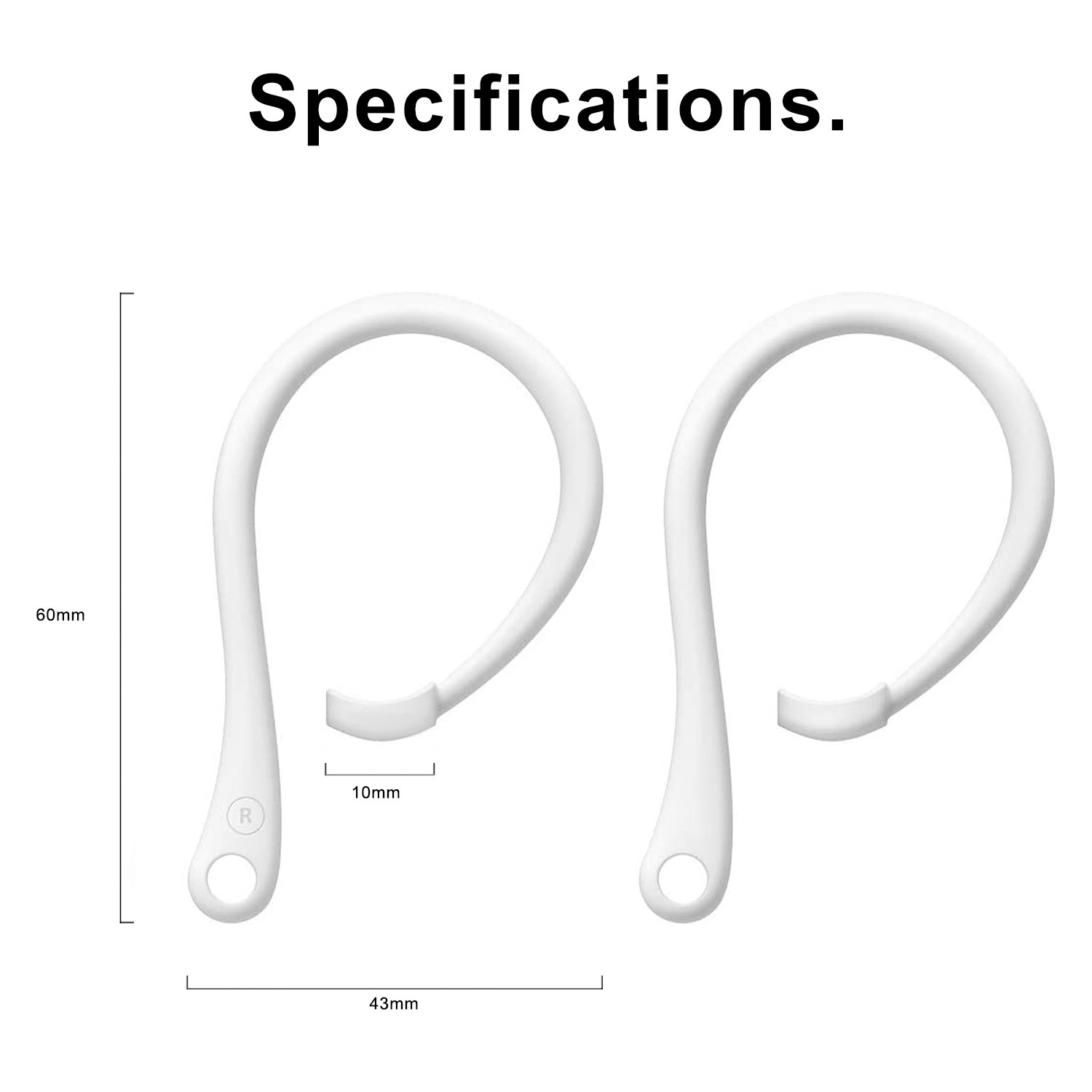 1 paio di ganci auricolari ant - Sports Earphone Hook recensione e prezzo