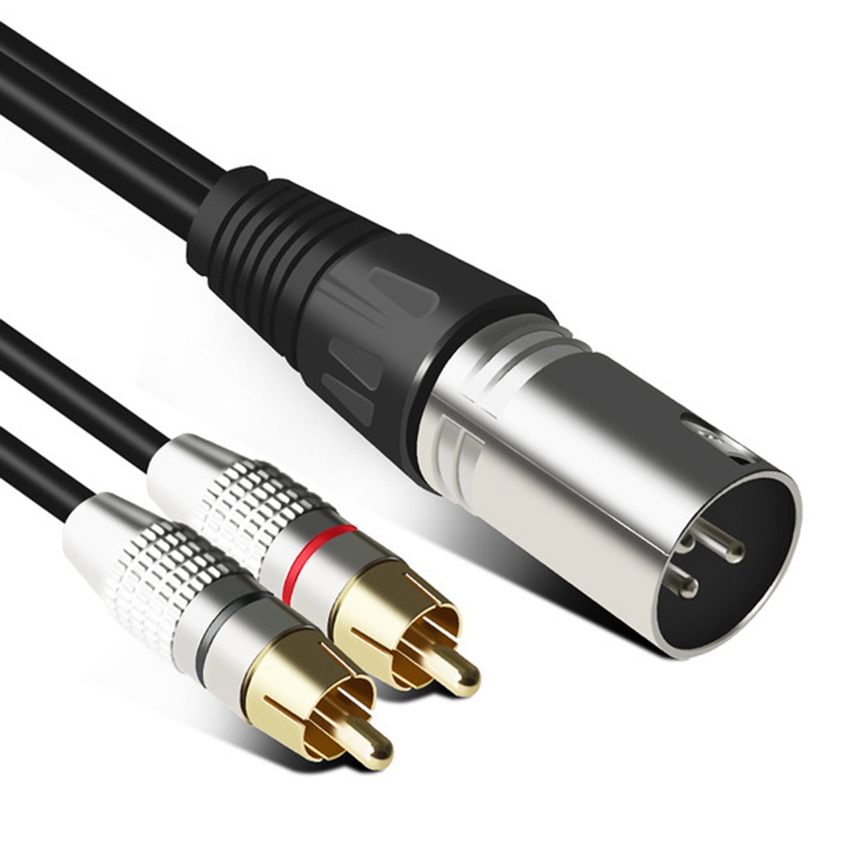 1 xlr maschio a 2 RCA spina ma - Audio Splitter Y recensione e prezzo