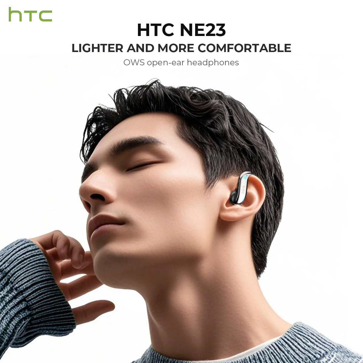 Cuffie Bluetooth Open-Ear HTC  - Noise Cancelling Headphone recensione e prezzo