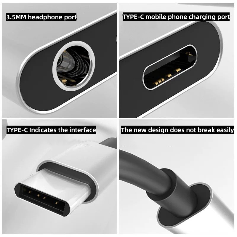 Adattatore Audio 2 in 1 da tip - Audiophile Headphone Wired recensione e prezzo