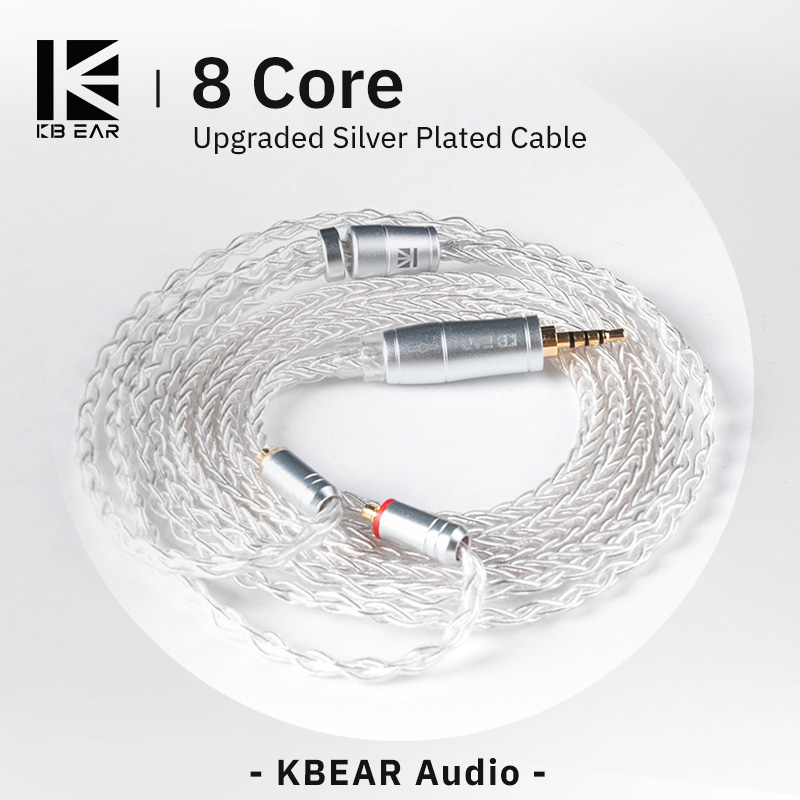 KBEAR 8 Core Cavo per auricola - In Ear Monitor Iem recensione e prezzo