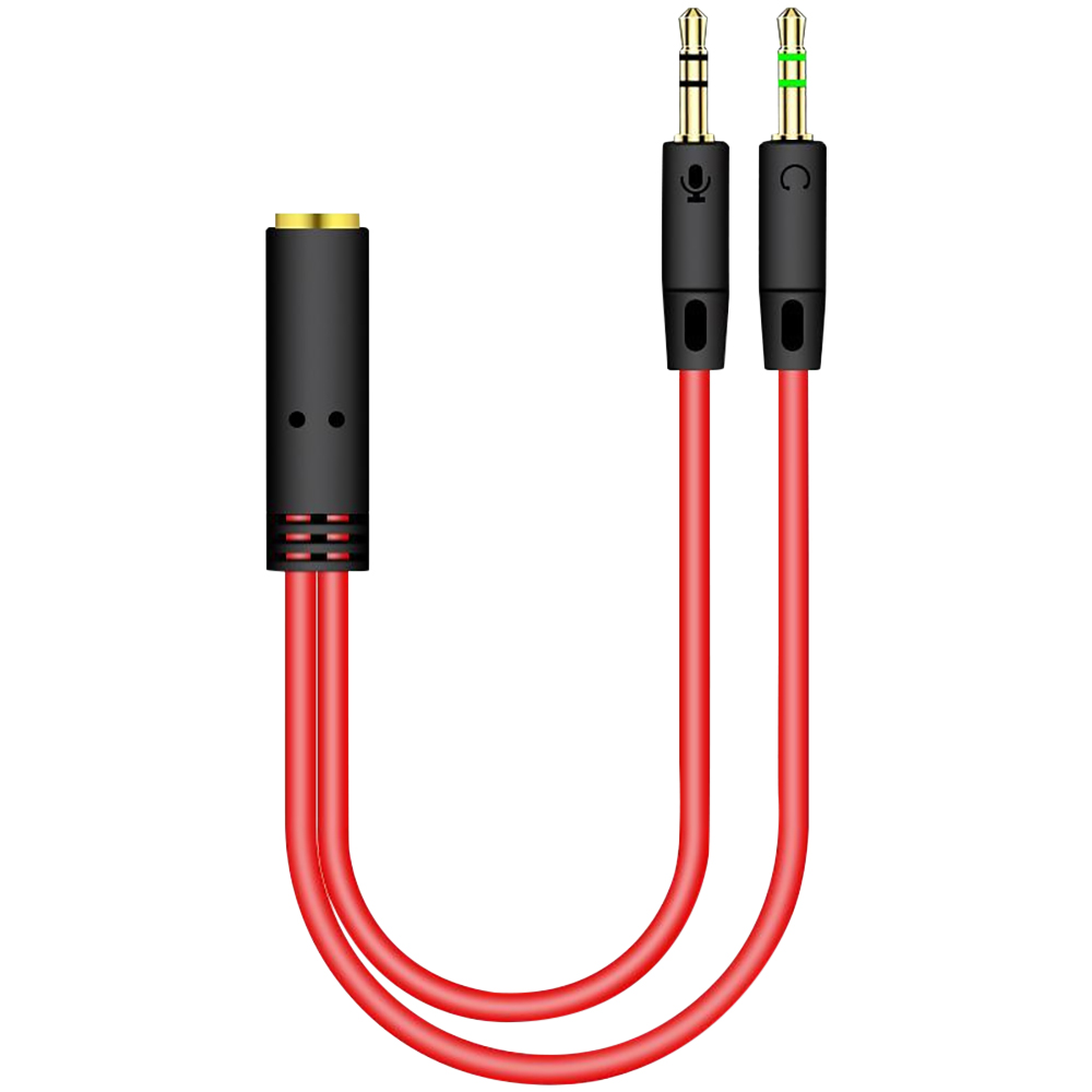 Jack da 3,5 mm 2 maschio a 1 f - Earphone Splitter Jack recensione e prezzo