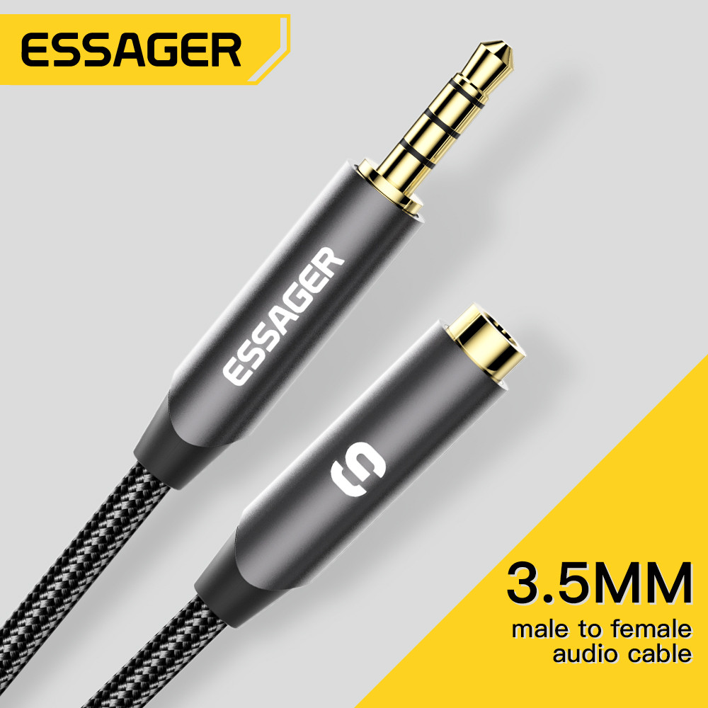 ESSAGER cavo di prolunga per c - Earphone Splitter Jack recensione e prezzo